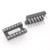 McIgIcM 34pcs 14pin IC Sockets DIP IC Sockets Adaptor Solder Type Socket
