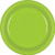 Round Plastic Plates  20ct 9 inch Kiwi