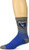 MLS San Jose Earthquakes Mens Jacquard Pattern Crew Socks Size 12-15 Blue
