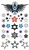 Supperb Temporary Tattoos - Star Assortment Tattoos Star Assortment