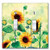 WIRESTER Double Gang Toggle Light Switch PlateWall Plate Cover - Sunflowers Flowers
