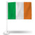 Rico Ireland National Soccer Team Car Flag with White Pole