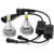 Biltek LED 9006 Headlight Conversion Bulbs 40W 4000LM Light Bulb XtraBright 6000K White