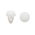 uxcell 100Pcs 9mm Hole White Plastic Rivets Fastener Retainer Push Clip for Auto Car
