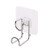 Stainless Steel Basin Hook Strong Adhesive Kitchen Bathroom Trace Hooks