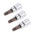 uxcell 38 Drive x T45 Torx Bit Socket S2 Steel Bits CR-V Sockets 38mm Length for Hand Use Only 3pcs