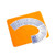 kingmagic Magician Close Up Card Mat for Performance on Playing Cards  and  Magic Trick Yellow41x32cm