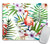 Flamingos Watercolor Tropics Pattern Mouse Pad Non-Slip Thick Rubber Large Mousepad