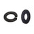 100 Set M6 Steel Split Washer Lock Washer Spring Washer Ring and Flat Washer Surface Black Oxide Finish 0_08 and 0_05 Thick