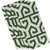 E By Design -19 Keyed Up Geometric Print Napkin 19 x 19 Green