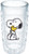 Tervis Peanuts Snoopy and Woodstock Wavy Tumbler, 10-Ounce