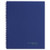 Cambridge 45009 Side-Bound Guided Business Notebook 7 14 x 9 12 Navy Blue 80 Sheets