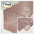 Zdada 2 Pack Christmas Holiday Dinner Table Runners Rose Gold 12"x72" Sequin Sweetheart Table Linens for Wedding