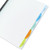 GBC 55766 Polypropylene View-Tab Report Cover Binding Bar Letter Holds 20 Pages Clear