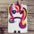 Awin Case iPad Mini 4 Rainbow Unicorn Case,Awin 3D Cute Cartoon Rainbow Unicorn Horse Soft Rubber Silicone Case for iPad Mini 4 (Rainbow Unicorn)