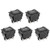 uxcell DPDT Boat Rocker Switch Toggle Switch for Boat Car Marine 6pins Momentary ONOFFON AC 250V16A 125V20A 5pcs