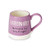 Enesco Our Name is Mud Catfeinated Motivated Engraved Coffee Mug 16 Ounce Multicolor