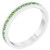 Kate Bissett Stylish Birthstone Stackables Swarovski Crystal Peridot -August Size 8