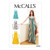 McCalls Patterns McCalls Loose Fitting Womens Sleeveless Dress Sizes 6-14 Sewing Pattern White
