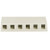 Legrand - On-Q WP3506LA Six Port Surface Mount Box Light Almond