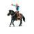 Schleich North America Saddle Bronc Riding with Cowboy Playset