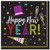 BrightHappy New Year Luncheon Napkins 6 X 6 16 Ct