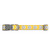 Doskocil Aspen Pet Products Petmate Rubber Collar Chevron Yellow 34 x 14-20