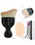 Kabuki Contour Brush Profession - DrawColor Face Sculpting Makeup Brush Cruelty Free Powder Brush Foundation and Powder Makeup Brushes Mineral BB Cream Brush Silicone Beauty Puff Pink Hair