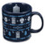 Vandor 16361 Doctor Who Ugly Sweater 20 Ounce Ceramic Mug, Blue