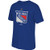 Reebok New York Rangers Youth Blue Primary Logo T-Shirt X-Large 1820
