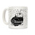 LookHUMAN Ottercorn White 11 Ounce Ceramic Coffee Mug