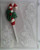 Candy Cane with Cute Holly Decoration Lollipop Candy Mold C002