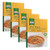 Ashoka Microwaveable Ready to Eat Meals - Aloo Matar Mildly Spiced Potatoes and Green Peas in a Creamy Gravy Pack of 4