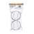 Hanna K. Signature 15120 Decorative Chafing Fuel Holder (2 Pack), Metallic