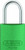 ABUS 72/30 KD Safety Lockout Aluminum Keyed Different Padlock, Green
