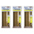 GOODY Slideproof Brown Bobby Pins Value Pack With Storage Bags 170 Count wStorage Pack of 3