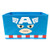 MINISO Marvel Storage Simple Houseware Foldable Cloth Storage Cube Basket Bins OrganizerCaptain America
