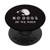 No Dogs on the Moon Base PopSockets PopGrip Swappable Grip for Phones  and  Tablets