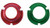 Perko 0281DPALNS 225° Lens for Masthead Lights - Red and Green