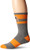 MLS Houston Dynamo Mens SP17 Athletic Crew Socks Gray Size 9-11