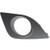 DAT AUTO PARTS Fog LAMP MOLDING Replacement for 14-14 Toyota Corolla for LE Models Black Right Passenger Side TO1039171