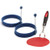 Norpro Grip-EZ Flexible Pancake Spatula with Silicone Round PancakeEgg Rings 2 Pieces