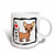 3dRose I Love My Chihuahua Tan Magic Transforming Mug 11 oz Multicolor