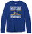 OTS NBA Golden State Warriors Mens Rival Long Sleeve Tee Alternate Double Bar Large