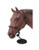 Tough 1 Poly Rope Halter with Knots and Lead Black