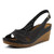 Flexus by Spring Step womens MICHALIS Flat Sandal BLACK 10_5-11 M US