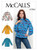 McCalls Patterns McCalls Womens Flared Sleeve Blouse Size 14-22 Sewing Pattern Plain