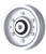 Phoenix Mfg_ 3-14 Inch Flat Dia Flat Idler Pulley Replacement for John Deere AM103018