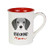 Enesco Our Name is Mud Beagle Dog Mom Coffee Mug 16 Ounce Multicolor