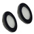 Dream Lighting 2W LED Recessed Down Light - Warm White Black Shell Pack of 2